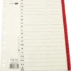 Systemregister Timing Plus A4+ A-Ö, alfabetiskt, plastförstärkta flikar
