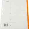 Systemregister Timing Plus A4+ 1-5, plastflikar, grå