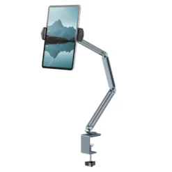 Tabletfäste Desire2 Flex Arm, silver, max 12,9 tum, 640 mm räckvidd