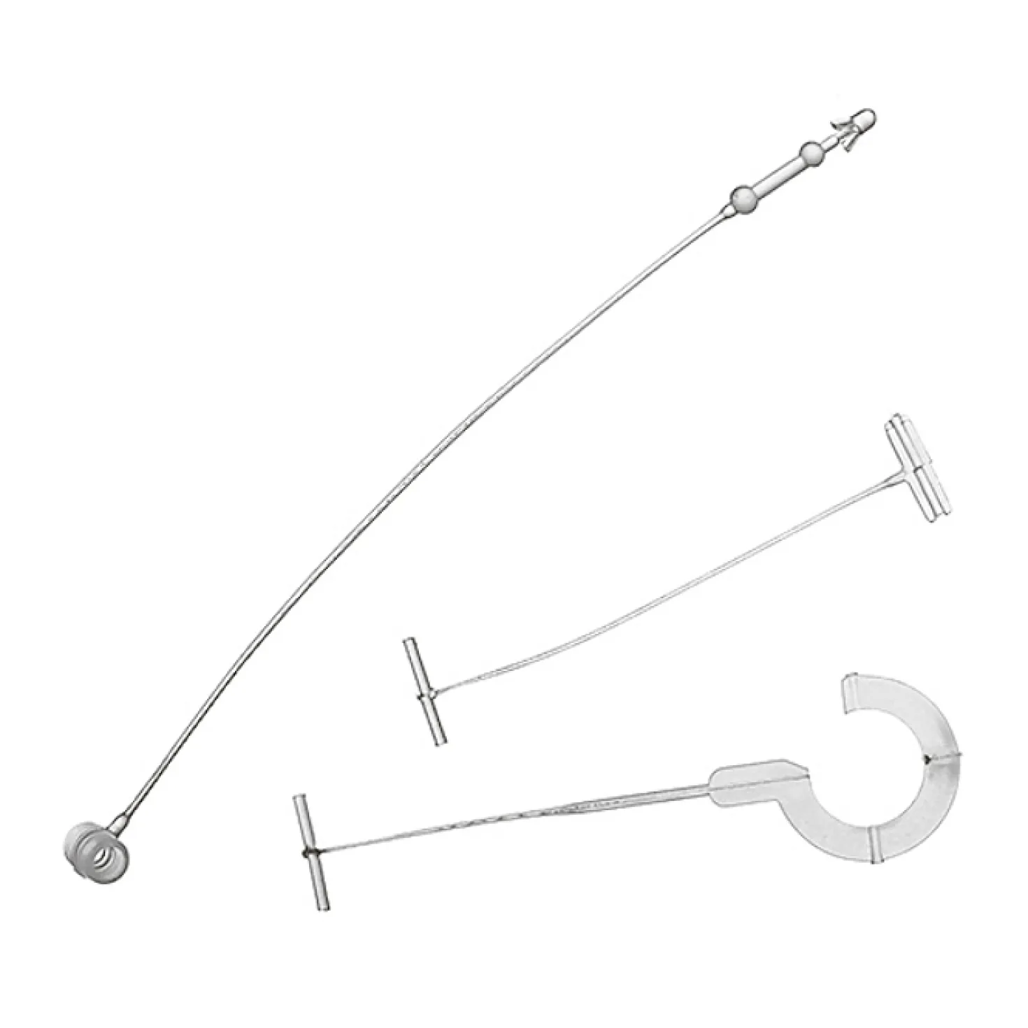 Tag Pin Fin plastnålar för märkpistol, 15 mm, vit, 5000 st