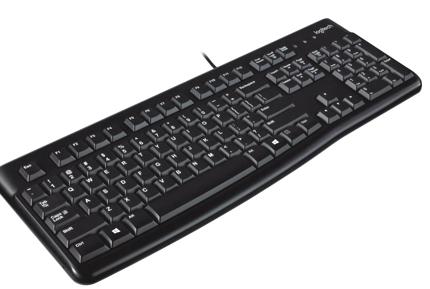Tangentbord Logitech K120 Business, USB, nordisk, svart