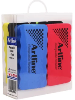 Taveltorkare Artline Magnetic Eraser, magnetisk, 4-pack