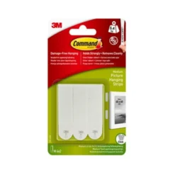 Tavelupphängning 3M Command Medium, max 5,4 kg, skadefri