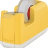 Tejpdispenser Leitz Cosy, gul, inkl. tejprulle