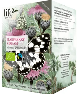 Te LIFE BY FOLLIS Hallon grädde 20/fp