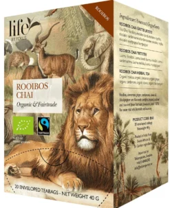 Te Life by Follis Rooibos Chai Ekologiskt, Fairtrade, 20 tepåsar