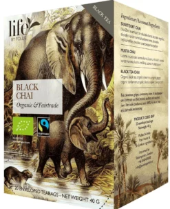Te LIFE BY FOLLIS Svart chai 20/fp