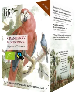 Te LIFE BY FOLLIS Tranbär blodapelsin 20/fp