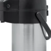 Termoskanna Exxent med hävarm, rostfri insats, 2,2 liter, silver