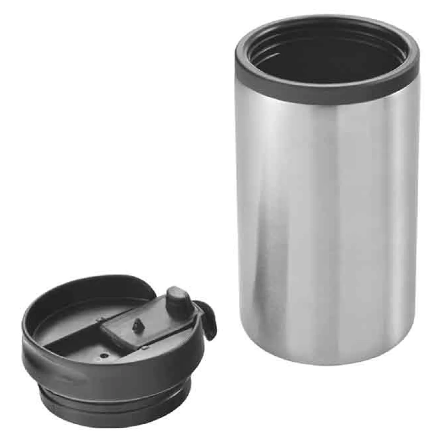 Termosmugg Mojave Rostfritt stål, dubbelväggig, 300 ml, silver
