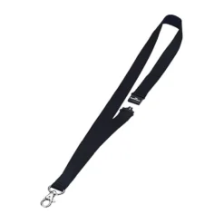 Textilhalsband Durable med säkerhetslås, svart, 10 st/fp