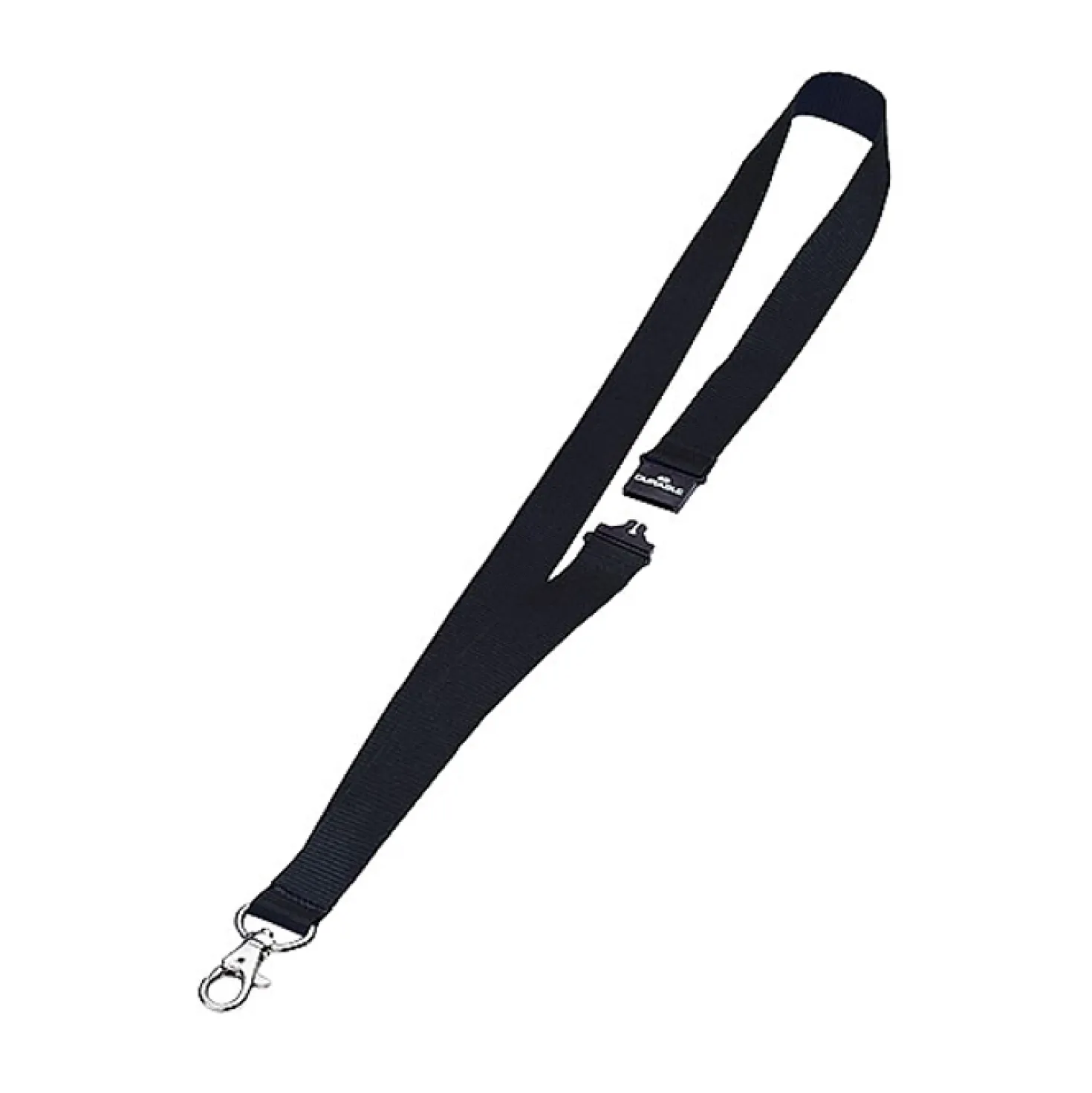 Textilhalsband Durable med säkerhetslås, svart, 10 st/fp
