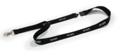 Textilhalsband Durable STAFF, 20 mm, säkerhetslås