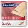 Textilplåster Salvequick Längd på rulle, 4 cm x 5 m
