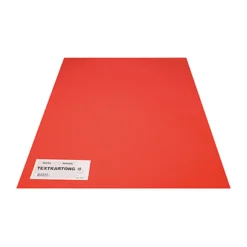 Textkartong Röd Syrafri 50x70 cm, 270 g, 10 ark