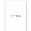 Textkartong vit dubbelsidig 70x100cm, 270 g/m², 5 ark