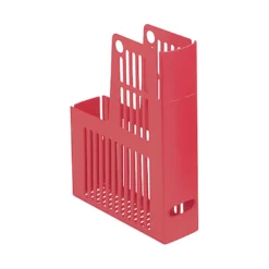 Tidskriftssamlare Esselte Collecta A4, röd, extra djup