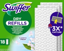 Torra golvdukar Swiffer Dry rengöringsdukar, 20 st
