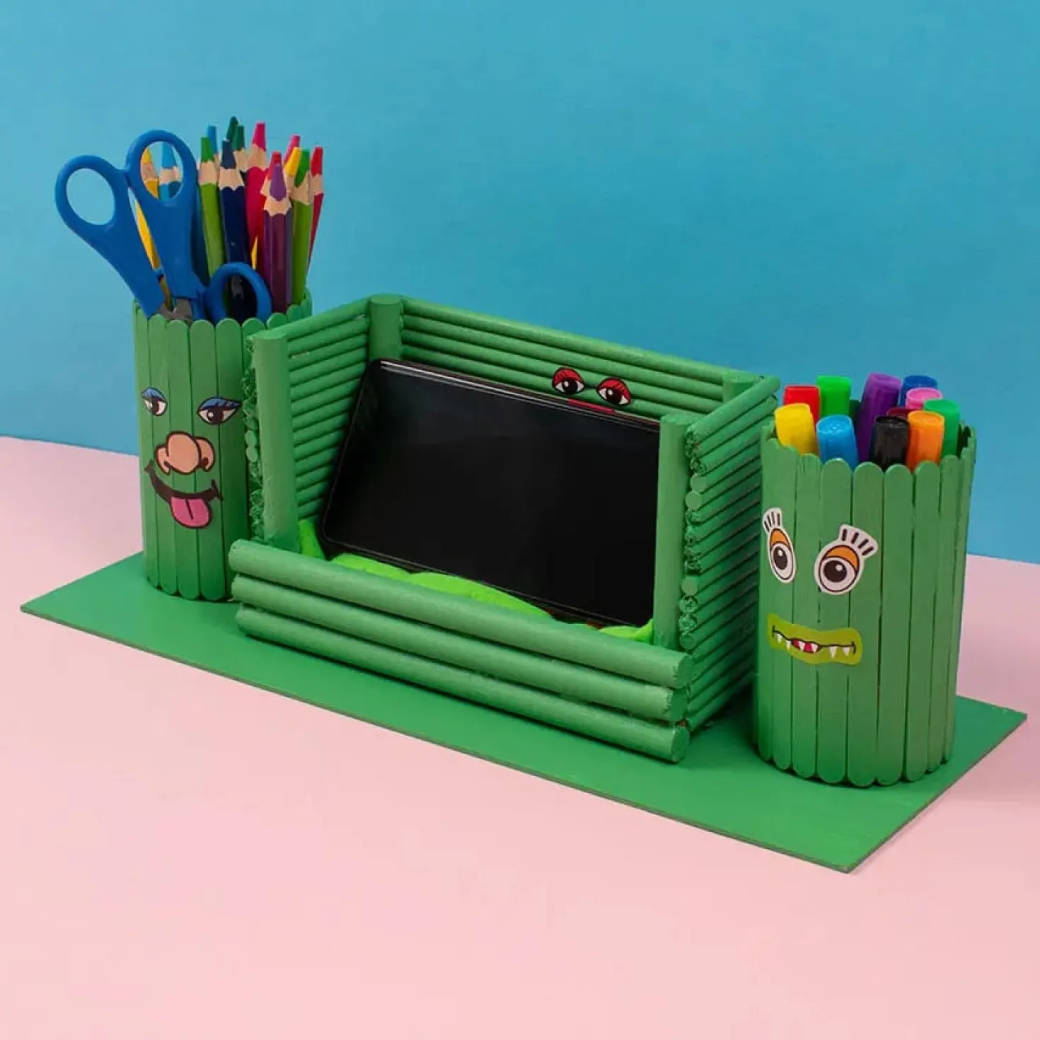 Träpinnar Playbox Glasspinneform