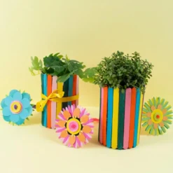 Träpinnar Playbox Naturfärgade, förvaringsbox