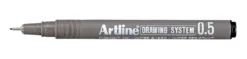 Tuschritpenna Artline Drawing System 0.5, svart