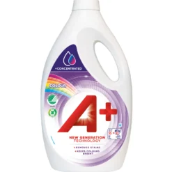 Tvättmedel A+ Kulör Flytande Koncentrat, Svanenmärkt, 2,2L