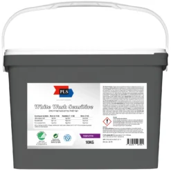 Tvättmedel PLS Allergi Vit, oparfymerat, 10 kg