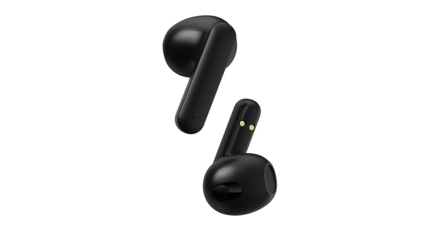 TWS-hörlurar Streetz T160, Bluetooth 5.2, svart