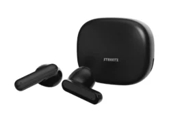 TWS-hörlurar Streetz T160, Bluetooth 5.2, svart