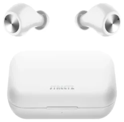 TWS In-ear Hörlurar Streetz T210, vit, laddningsfodral