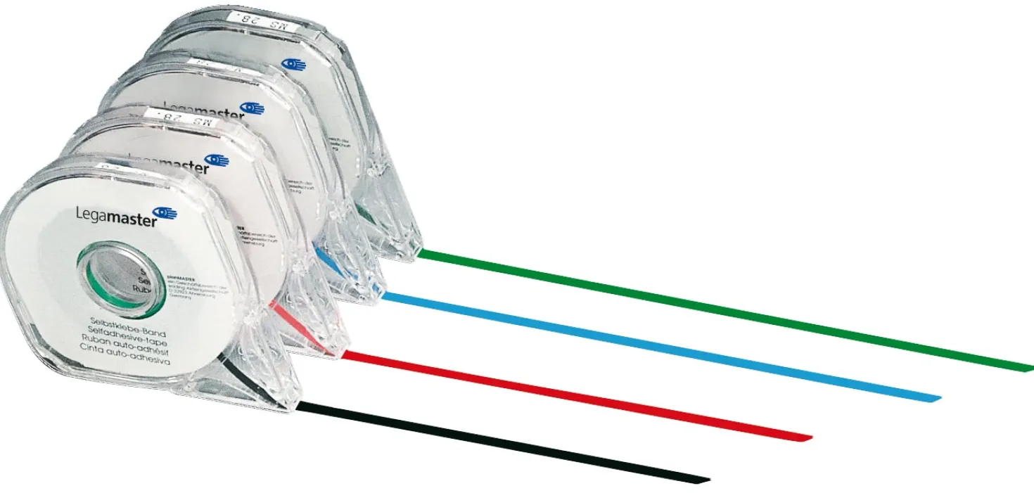 Uppdelningsband Legamaster Röd, 2,5 mm x 16 m