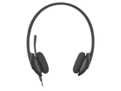 USB-headset Logitech H340, brusreducerande mikrofon, svart