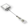 Utdragbar jojo Durable CHROME QUADRO, kromad metall