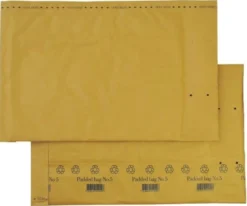 Vadderad påse Jiffy 5, 260x400 mm, brun, 100 st