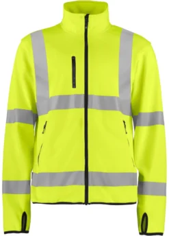 Varseltröja Projob 6105 Lite Klass 3, softshell, gul/svart, herr
