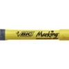 Överstrykningspenna Bic Highlighter Grip, gul, 1,6-3,4 mm