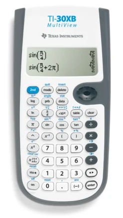 Vetenskaplig räknare Texas Instruments TI-30XB MultiView, vit