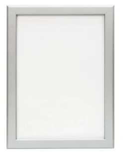 Väggram Snäppram Aluminium 70x100 cm, 45 mm profil, silver