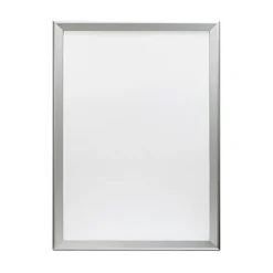 Väggram Snäppram Aluminium 70x100 cm, 45 mm profil, silver