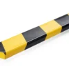 Väggskydd Durable S10, självhäftande, svart/gul
