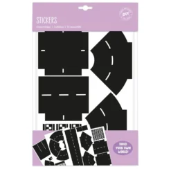 Vägstickers Playbox Kurvor och Korsningar, 50-pack