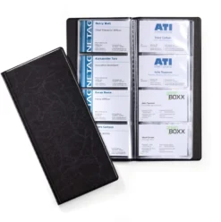 Visitkortsbok Durable VISIFIX® 192, 24 fickor, 192 kort
