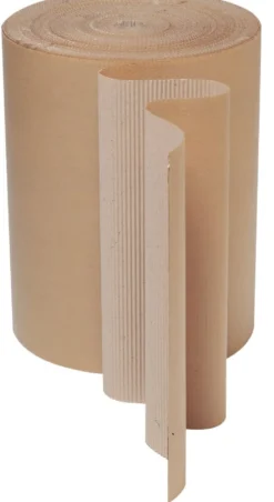 Wellpapp Enkelwell Rulle, 120cm x 75m, brun