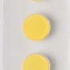 Whiteboardmagnet Actual 20 mm, gul, 6 st