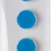 Whiteboardmagnet Actual Rund, blå, 20 mm, 6 st