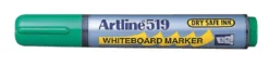 Whiteboardpenna Artline 519, grön, Dry Safe, 2,0–5,0 mm