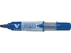 Whiteboardpenna Pilot V-Board Sned, blå, påfyllningsbar