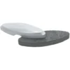 Whiteboard-sudd Nobo Diamond, magnetisk, dubbelsidig, silver
