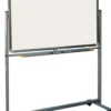 Whiteboardtavla Svängbar Dubbelsidig, emaljerad magnetisk, 120x90cm