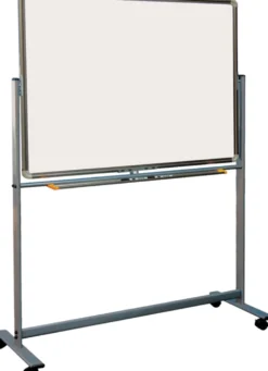 Whiteboardtavla Svängbar Dubbelsidig, emaljerad magnetisk, 120x90cm